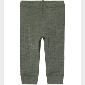 Name It Leggings - Uld - Noos - NbmWang - Mulled Basil