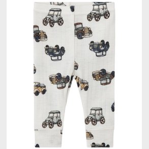 Name It Leggings - Uld - Noos - NbmWang - Snow White m. Biler