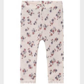 Name It Leggings - Uld - Noos - NbfWang - Lilac Ash m. Hulmnste