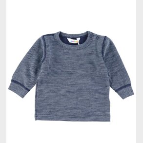 Joha Bluse - Uld - Bl