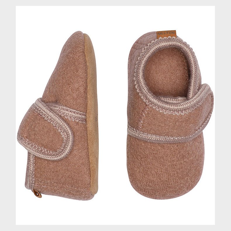 Melton Hjemmesko - Uld - Fawn