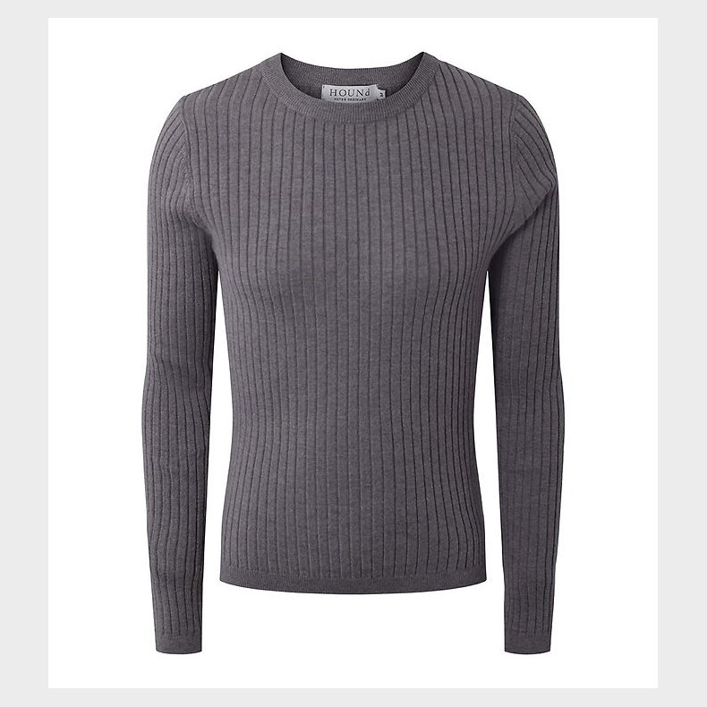 Hound Bluse - Strik - Grey