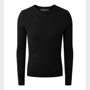 Hound Bluse - Strik - Black