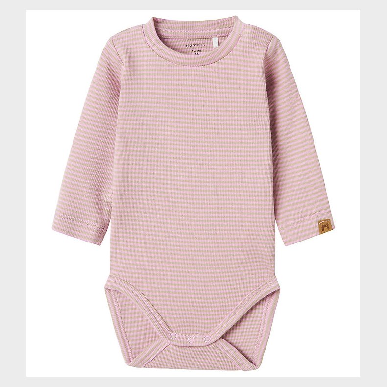 Name It Body l/ - NbnLakkin - Rib - Pastel Lavender
