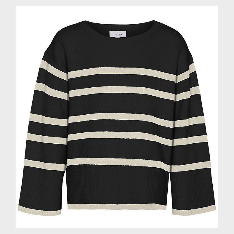 Vero Moda Girl Bluse - VmSaba - Black/Birch