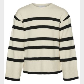 Vero Moda Girl Bluse - VmSaba - Birch/Black