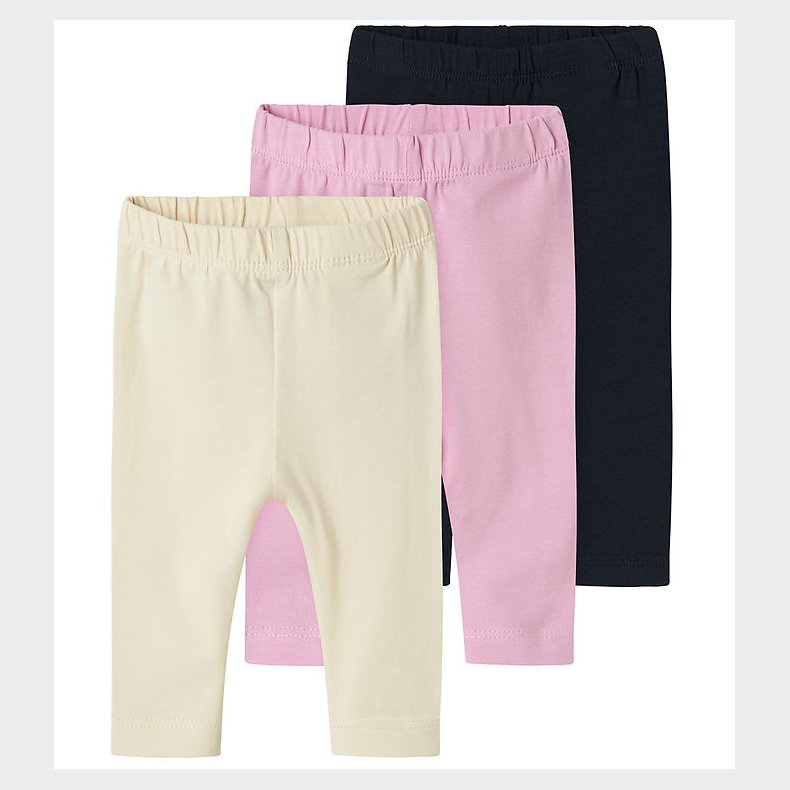 Name It Leggings - 3-pak - NbfVuvivian - Summer Sand
