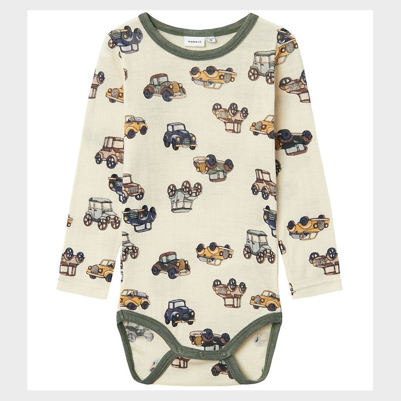 Name It Body l/ - Uld - Noos - NmmWang - Snow White m. Biler