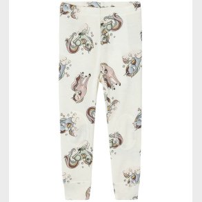 Name It Leggings - Uld - Noos - NmfWillitus - Snow White m. Enhj