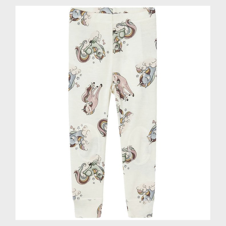 Name It Leggings - Uld - Noos - NmfWillitus - Snow White m. Enhj