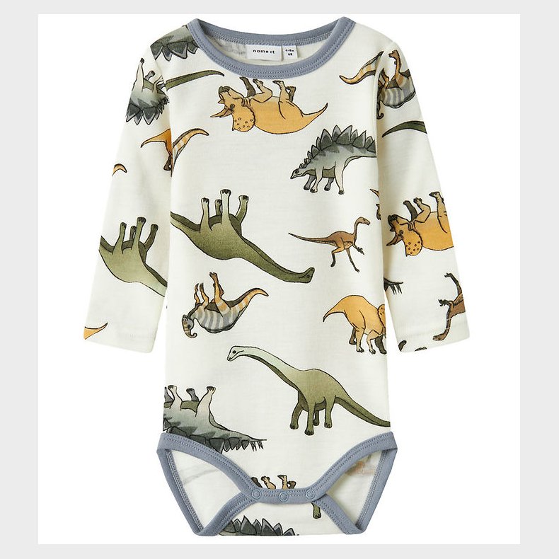 Name It Body l/ - Uld - Noos - NbmWillitus - Snow White m. Dino