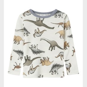 Name It Bluse - Uld - Noos - NmmWillitus - Snow White m. Dinoer