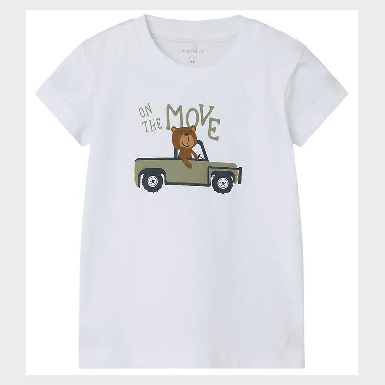 Name It T-shirt - NbmHenroy - Bright White