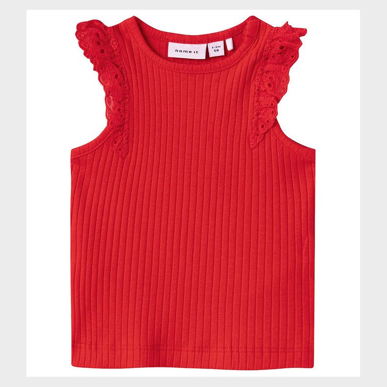 Name It T-shirt - NbfFennas - Tomato