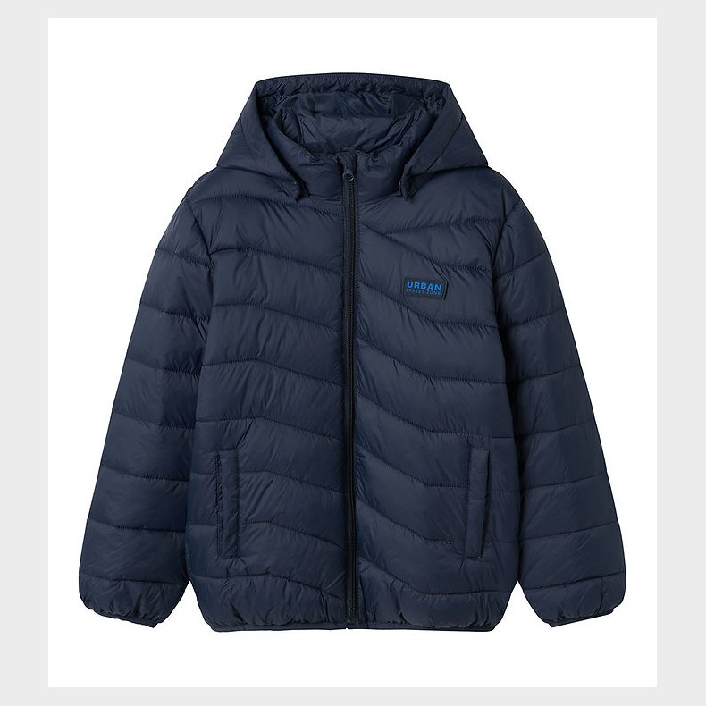 Name It Dynejakke - NkmMonay - Dark Sapphire