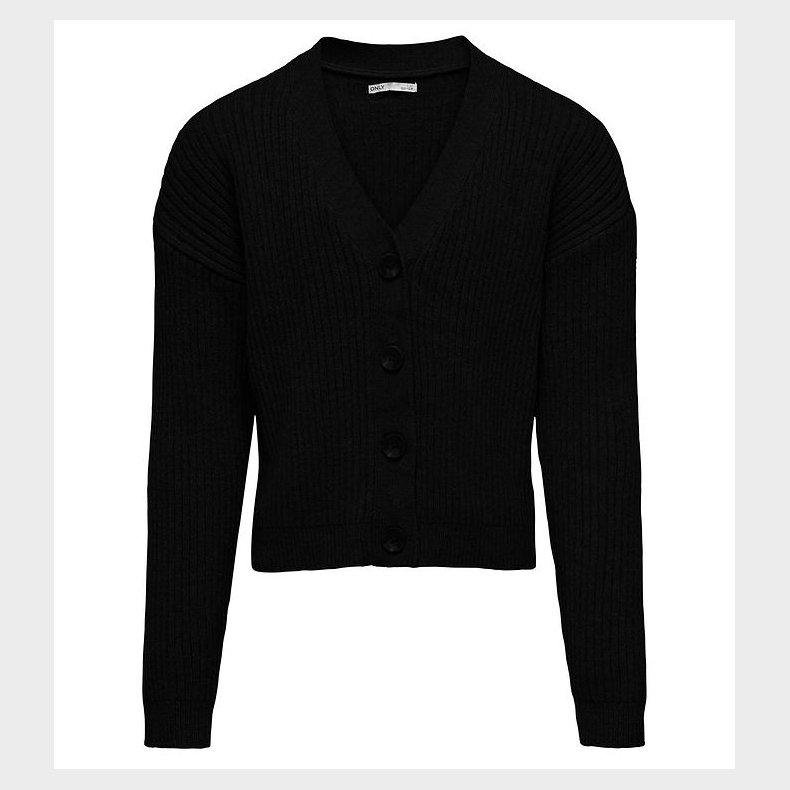 Kids Only Cardigan - Strik - KogMandy - Sort