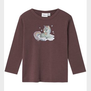 Name It Bluse - Uld - Noos - NmfWillitus - Sparrow