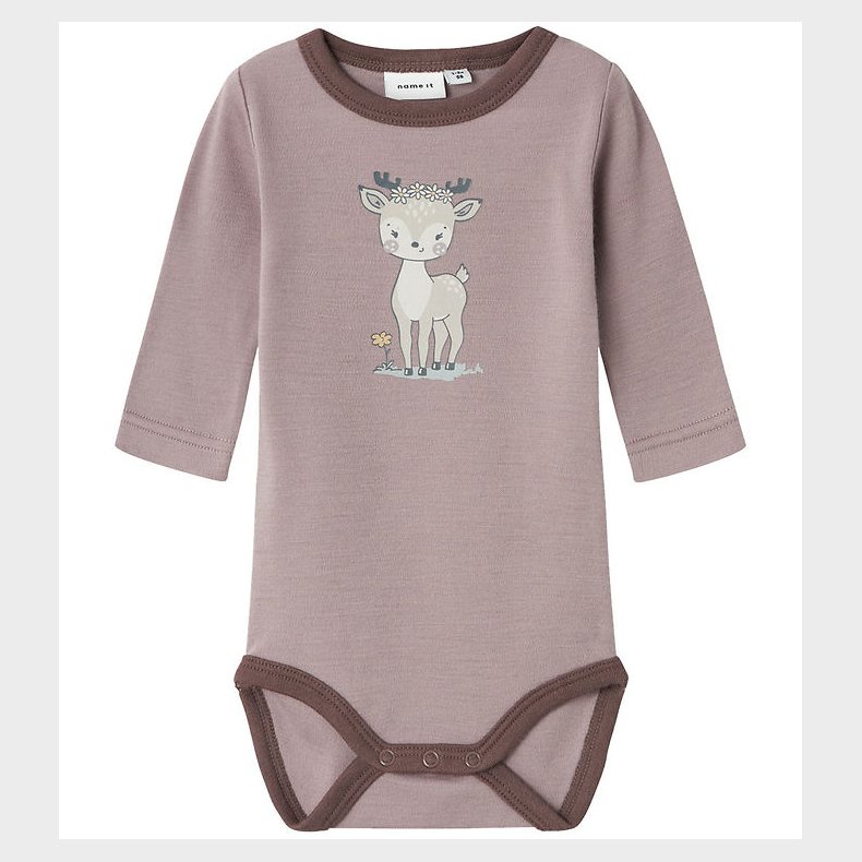 Name It Body l/ - Uld - NbfWillit - Purple Dove