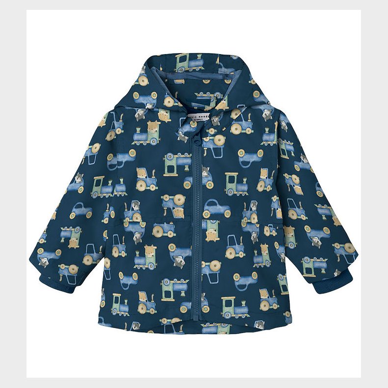 Name It Dynejakke - NbmMax - Dark Denim/Train