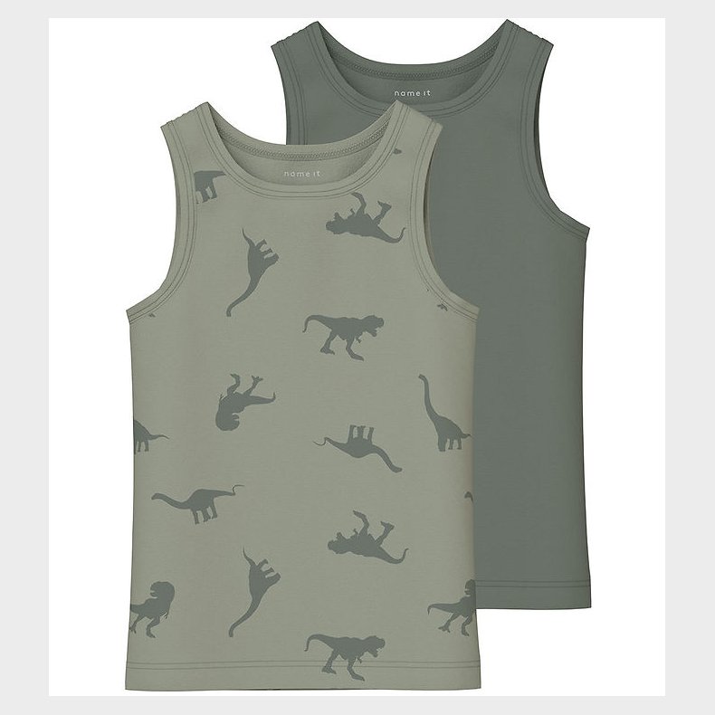 Name It Undertrje - Noos - NmmTank - 2-pak - Agave Green