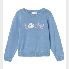 Name It Bluse - Strik - NmfLosette - Endless Sky