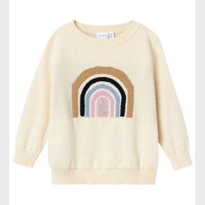 Name It Bluse - Strik - NmfKibow - Buttercream