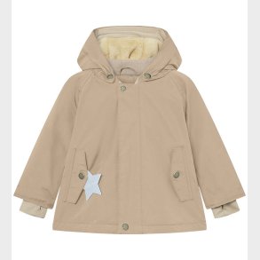 Mini A Ture Vinterjakke - Matwally Fleece - Savannah Tan