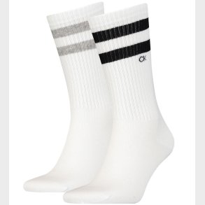 Calvin Klein Strmper - 2-pak - Hvid