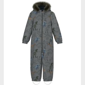 Name It Flyverdragt - NmmSnow - Noos - Mockingbird/ Dinosaur