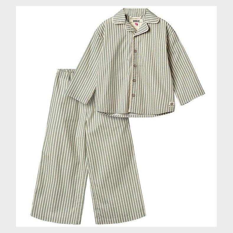 Wheat Nattj - 2-delt - Bebbo - Soft Stripe