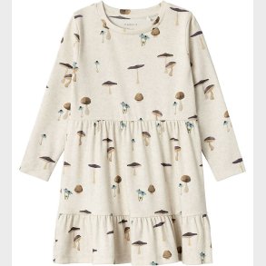 Name It Kjole - NmfNatasja - Peyote Melange m. Svampe