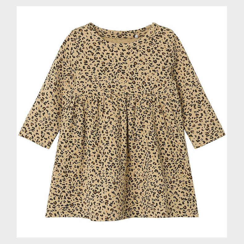 Name It Kjole - Rib - NbfNillie - Lattè