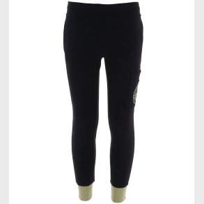 Stone Island Sweatpants - Sort m. Stvet Armygrn