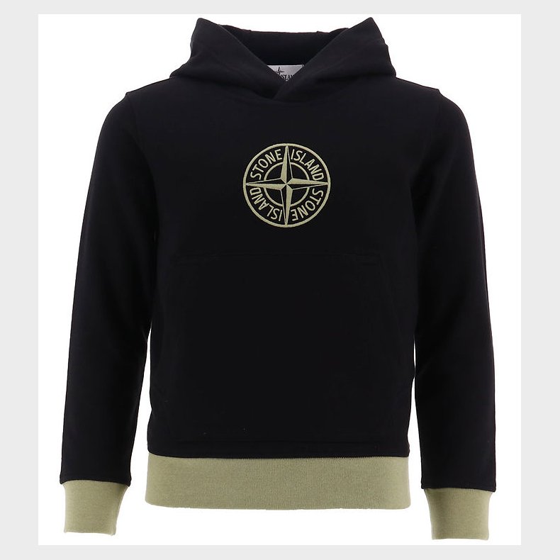 Stone Island Httetrje - Sort m. Stvet Armygrn