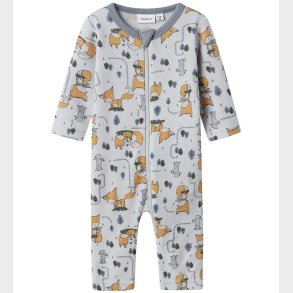 Name It Heldragt - Uld - NbmWillit - Gray Dawn/AOP