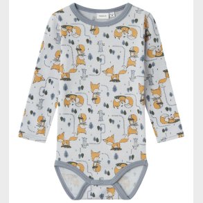 Name It Body l/ - Uld - NmmWillit - Gray Dawn/AOP