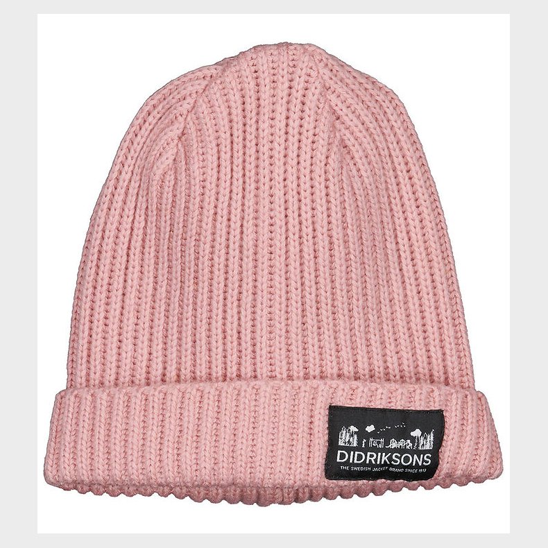 Didriksons Hue - Strik - Bus - Dusty Pink