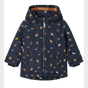 Name It Dynejakke - Noos - NmmMax - Dark Sapphire/Mini Safari