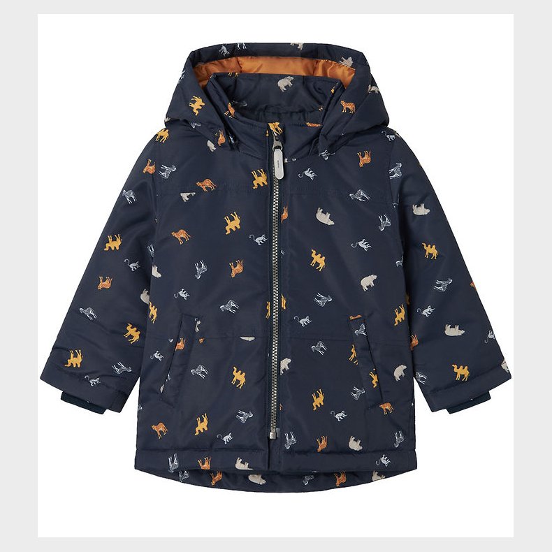 Name It Dynejakke - Noos - NmmMax - Dark Sapphire/Mini Safari