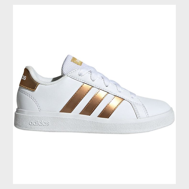 adidas Performance Sko - Grand Court 2.0 K - Hvid/Guld