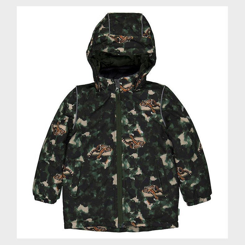 Mikk-Line Vinterjakke - Recycled - Duffel Bag m. Camo/Tiger