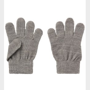 Name It Handsker - Uld - NmmWholla - Grey Melange
