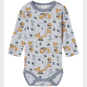 Name It Body l/ - Uld - NbmWillit - Gray Dawn/AOP