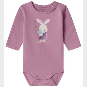 Name It Body l/ - NbfNejse - Mauve Orchid m. Kanin