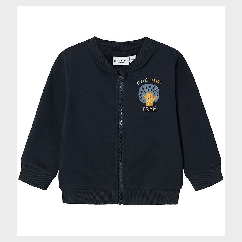 Name It Sweatcardigan - NbmVonne - Dark Sapphire/Tree