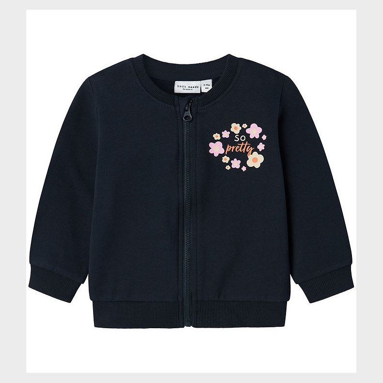 Name It Sweatcardigan - NbfVrille - Darl Sapphire/Flowers
