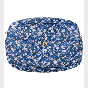 Fan Palm Toilettaske - Medium - Blue Blossom