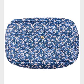 Fan Palm Toilettaske - Large - Blue Blossom