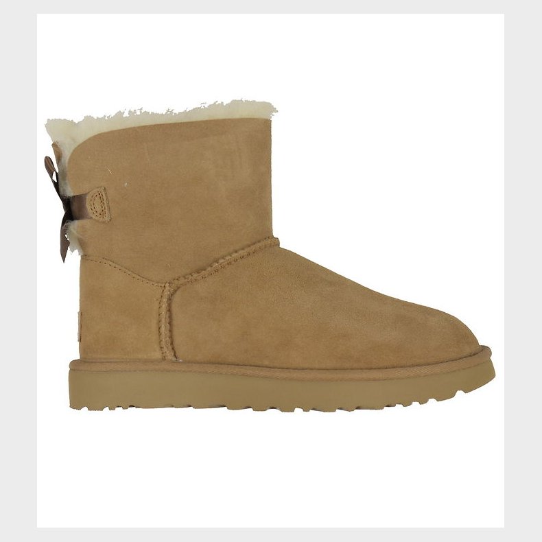UGG Bamsestvler - W Mini Bailey Bow II - Chestnut