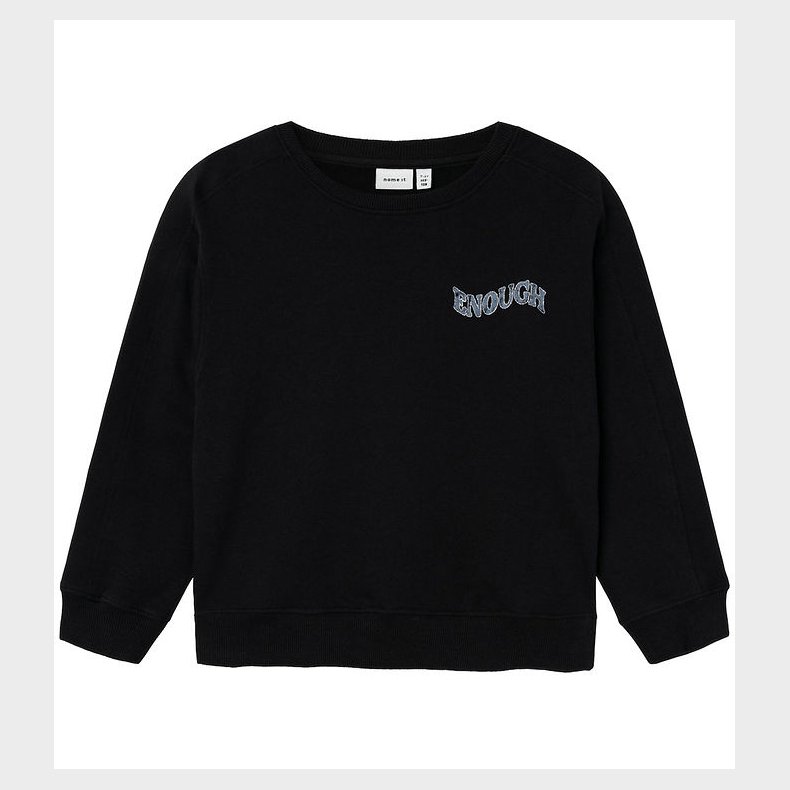 Name It Sweatshirt - NkfOldet - Sort